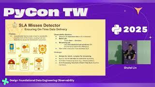 Design Foundational Data Engineering Observability – PyCon Taiwan 2025