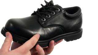 skechers for work men's cottonwood elks slip resistant shoe