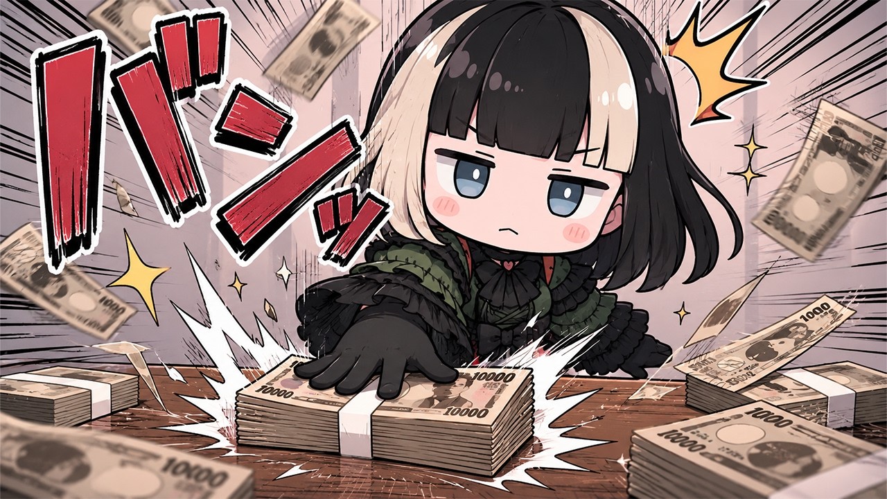 オススメの美術館の話をしていたのにお金で解決しようとするらでん【儒烏風亭らでん切り抜き】 #regloss #儒烏風亭らでん #aiイラスト #生成動画AI