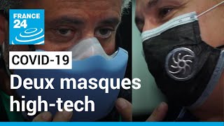 CES 2022 : deux masques high-tech pour se protéger du Covid-19 • FRANCE 24