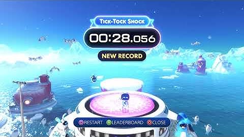 World Record Astro bot Tick tock shock 28.056