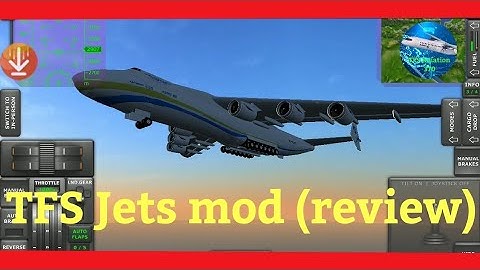 Turboprop Flight Simulator TFS Jets mod ( review )