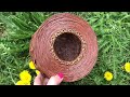 DIY Recycled Wicker Basket | Paper craft | Cardboard and newspaper