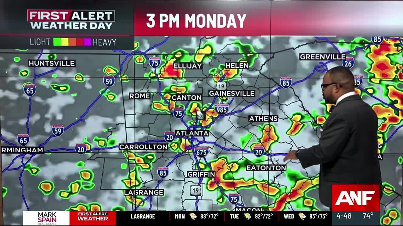 First Alert Weather Day: Widespread rain and heavy downpours likely ...