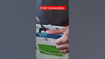 EVM and vvpat connection।#trending #viral #shortvideo #sdonlineshala #shorts #short #evm