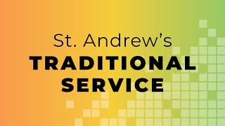 Traditional Service 1030am 2026.10.11