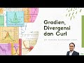 Analisis Vektor: Gradien, Divergensi, Curl, Operator Del dan Gradien Vektor