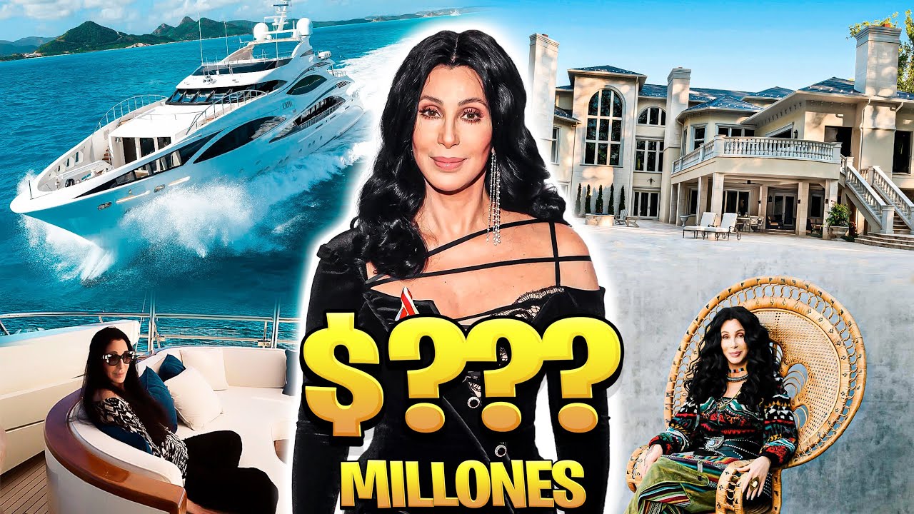 Así es la vida lujosa de Cher | Coches, Mansiones, Yates, Relojes, Fortuna...