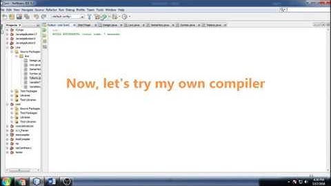 Compiler Design / Lexical Syntax Semantic Analyzer