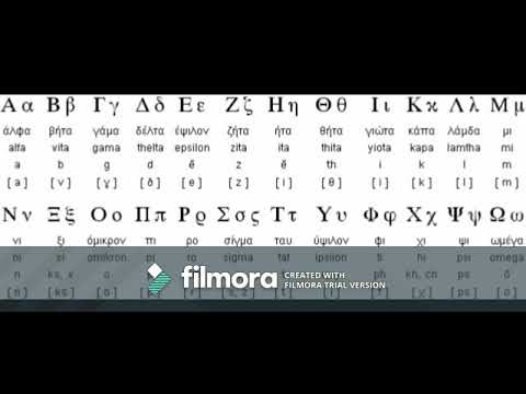 Greek alphabet song TVOKIDS 