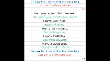 Mỗi ngày học 5 cụm từ tiếng Anh thông dụng 151-155