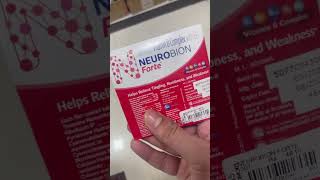 Neurobion Forte Tablet Use