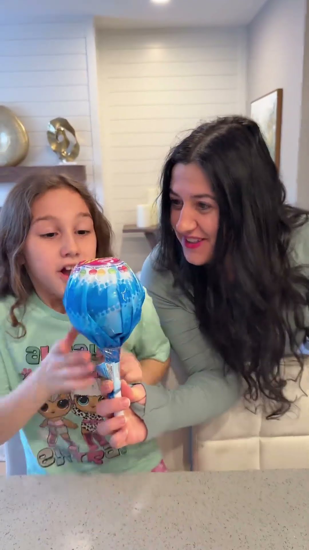 Big lollipop surprise ❤️