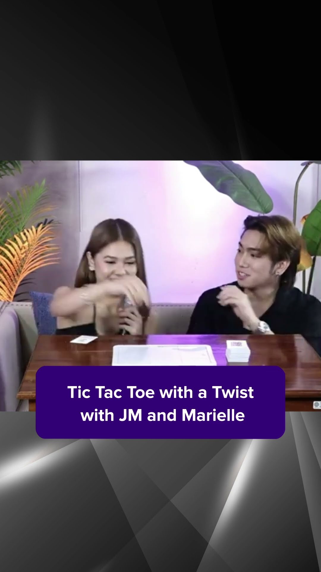 Tic Tac Toe with a Twist with JM and Marielle | Kapamilya Shorts