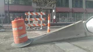 Main Street Akron Ohio tour the destruction