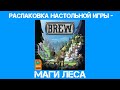 Распаковка настольной игры - Маги леса (Brew)