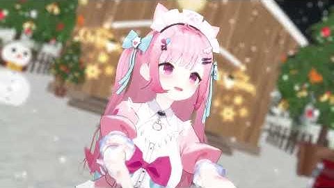 クリスマスに恋愛サーキュレーションを歌う結城さくな【 4K 】