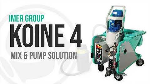 IMER Koine 4 - How to: Adjusting Your Rotor Stator