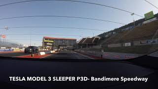 Tesla Model 3 Sleeper Performance P3D- Races DODGE DEMON and the POLICE