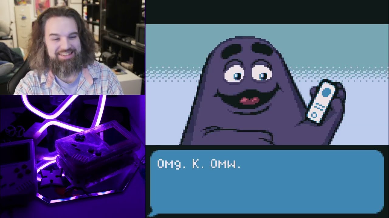 Lets Play Grimace's Birthday - Any% Speedrun Algorithm Bait HAMBURGER