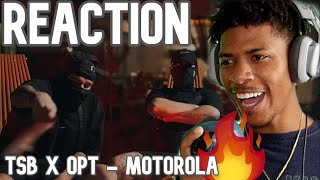 TSB x OPT - MOTOROLA (Official Video)Reaction!!!🔥🔥