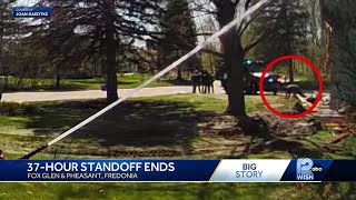 37-hour standoff in Fredonia ends; Suspect in custody