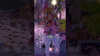 pov You confess your past feelings to your celebrity friend ? | shorts roblox royalehigh