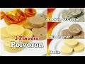 POLVORON | How to make Polvoron | 3 Flavors Polvoron