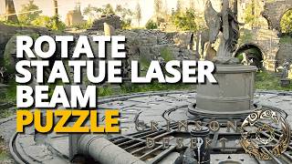 Rotate Statue laser beam puzzle Crimson Desert