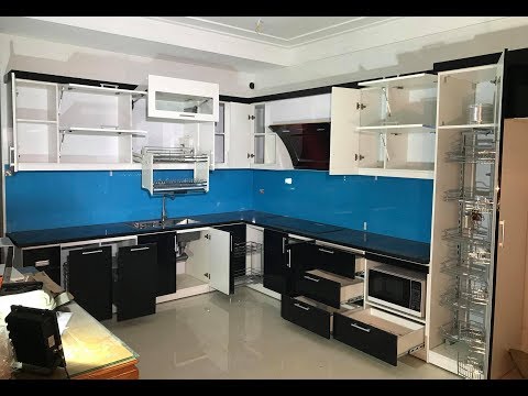 Video Nội thất Hpro | Tủ bếp acrylic An Cường kèm phụ kiện,... - youtube