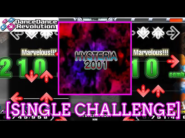 邦楽 HIDGE 1st&2nd demo DDR MAX2】 HYSTERIA 2001 / NM [SINGLE CHALLENGE] 譜面確認 Play
