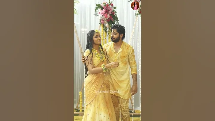 Happiest!! Tejaswini Gowda ❤️ Amardeep| #shorts