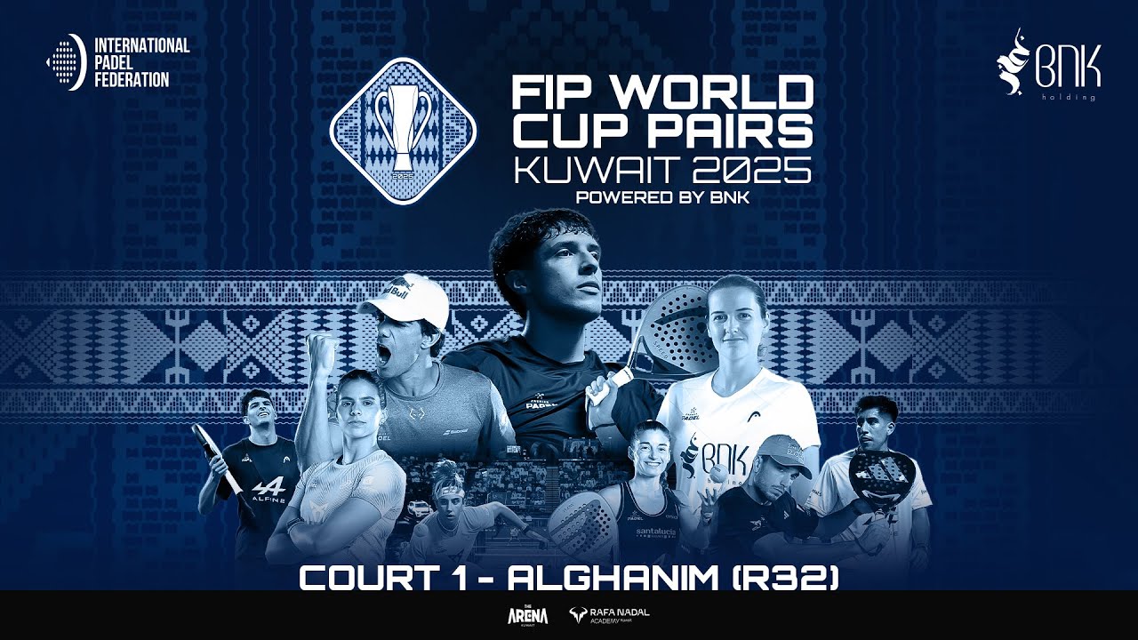 FIP World Cup Pairs: Court 1 - Alghanim (🇪🇸)