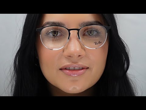 Woman Model Wearing Ray Ban Rb6375 Glasses Eyewear Youtube