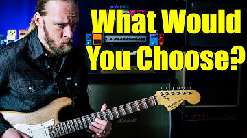 Only Allowed 1 Guitar, 1 Amp, 3 Pedals? (Which Would They Be?)