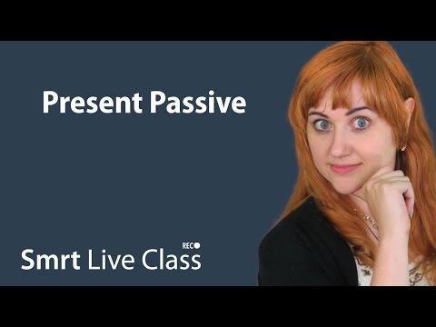 Present Passive - Pre-Intermediate English With Nicole #17