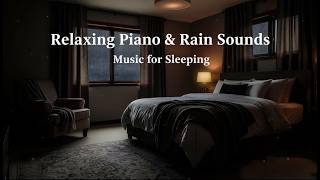 Calm Piano and Rain Tranquility for Restful Deep Sleep, Study Concentration