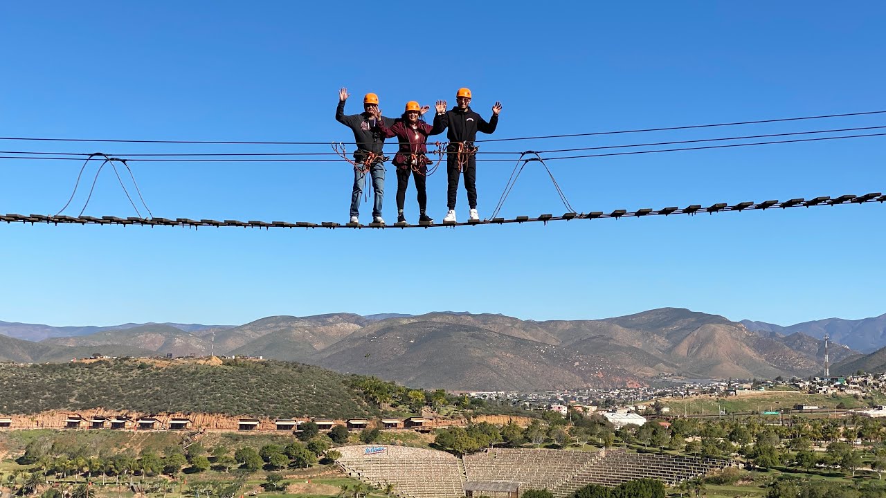 Zipline Adventure in Ensenada Mexico YouTube