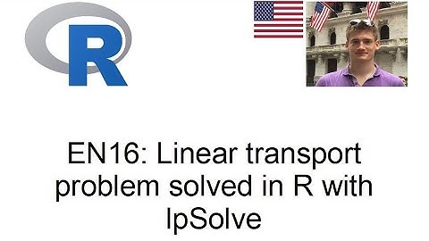 Linear transportation problem solved in R with lpSolve