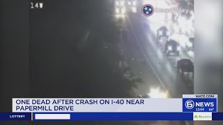 Victim identified in fatal I-40 crash in Knoxville