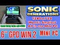 GPD WIN 2 Sonic Generations - 128 GB SSD 8GB RAM Mini PC Intel m3-7Y30 HD Graphics 615