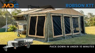 Quick Pack down MDC ROBSON XTT Camper Trailer