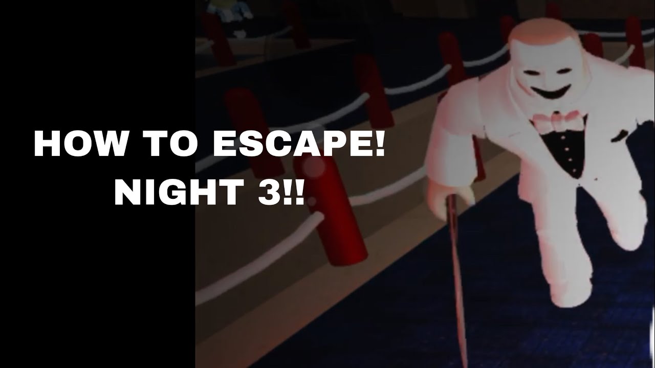 Escape How To Escape Night 3 Museum Roblox Jeff Youtube - escape the museum roblox