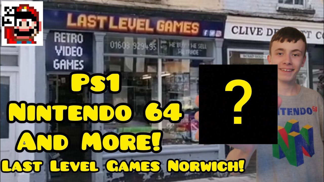 Last Level Games Norwich Shop and Haul! #gaming #gamehunting #retro ...