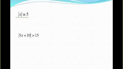 1 6 solving absolute value equations and inequalities video 2