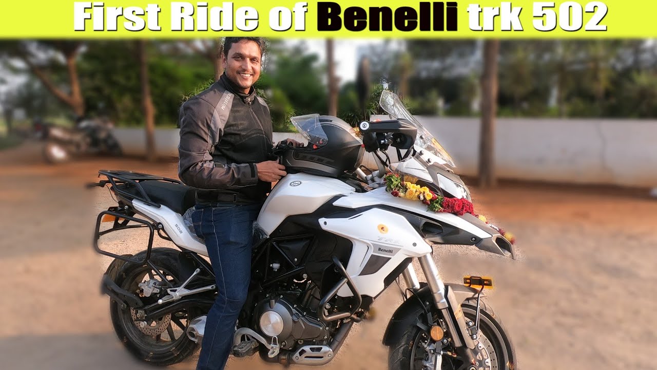 Riding BENELLI trk502 | First ride of Benelli trk 502 in 2020