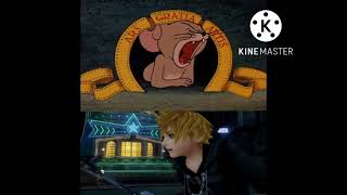 Roxas is Surprised by Jerry Doing the MGM Lion