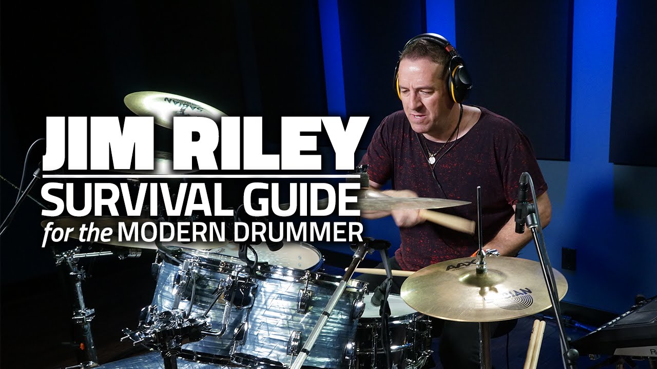 Jim Riley - Survival Guide For The Modern Drummer (FULL DRUM LESSON) - YouTube