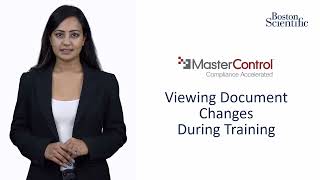 MasterControl - Viewing Document Changes During Training