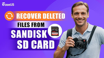 Best Ways to Recover Deleted Files from SanDisk SD Card [Full Guide]